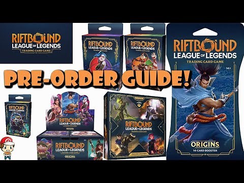 The COMPLETE Riftbound Origins Pre-Order Guide (Buyer's Guide)! Every Day 1 Product! (TCG News)