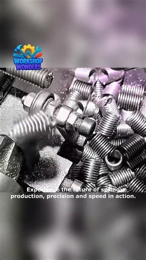 High Speed Precision Spring Coiling The Automated Manufacturing Secret!