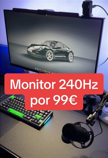 Monitor de 99€ com 240Hz e IPS! Dell SE2426HG #pcgaming #monitor #setup #240hz