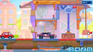 Wheely 7 Detective Level #9 3 Star Walkthrough