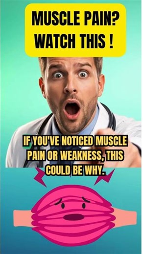 Muscle Pain? It Might Be Your Medication ⚠️