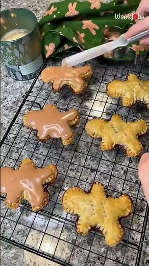 ASMR Baking Art: Delicious Gingerbread Pop Tarts Recipe || WooGlobe