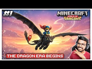 The DRAGON Era Begins in Minecraft World of Dragons! 🐉⚡