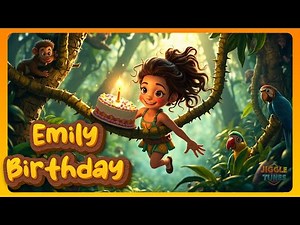 🎉 Happy Birthday Emily! | Cute Birthday Song for Girls | Kids Birthday Song