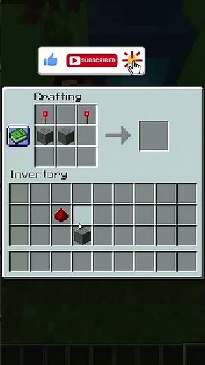how to craft redstone repeater in Minecraft #minecraft