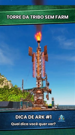 Tribe Tower WITHOUT FARM | ARK Survival Ascended