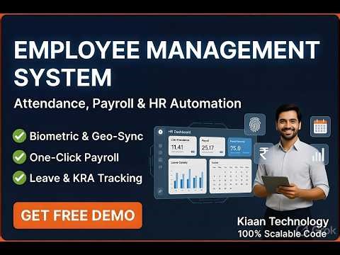 Advanced Employee Management System 2026 | Attendance, Payroll & HR Automation