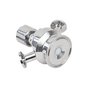 [Hot Item] Stainless Steel Sanitary Sterile Hygienic Manual Sample Valve with Double Sampling Port