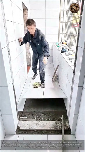 Tile Alignment The Most Satisfying Floor Installation: Secret How to Lay Large Format Tiles Level