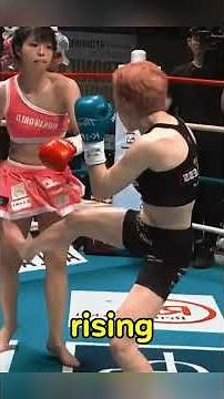 Everyone Laughed Until Her Legs Started Knocking Fighters Out #boxing