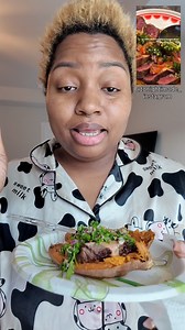 29K views · 130 reactions | Loaded sweet potato gets a glow up tonight. Chipotle steak sliced on top with chimichurri dripping through every bite… and that chipotle yogurt dressing is the real star. Dinner came out SO GOOD  | Royalandwavey | Facebook