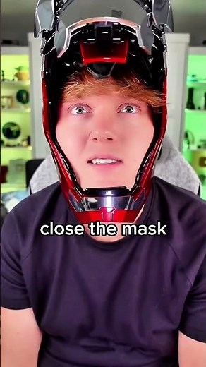 The most realistic Iron Man Mask 🤯