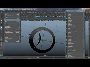 Intersection tool of Maya
