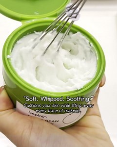 beplain Mung Bean Pore Cleansing Milk Balm | Makeup Remover for Sensitive Skin | Ceramides Cleansing Balm | Non-Greasy Sorbet Texture | Korean Skincare | 3.38 fl.oz
