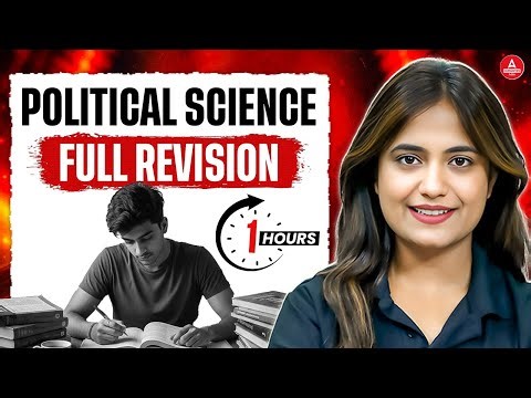 Complete Class 12 Political Science in 1 Hours 😱 Full Syllabus Revision