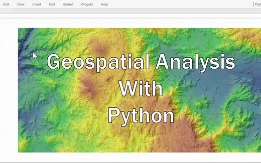 Geospatial Analysis with Python(python空间分析)