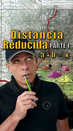 Akampando ⛺️ on Instagram: "📐 Cuando trabajamos con un mapa y queremos conocer la distancia que vamos a caminar para poder calcular nuestro perfil de ruta e itinerario, deberemos de saber calcular la distancia reducida y la geométrica. 📏 La distancia reducida es la distancia medida sobre el mapa sin tener en cuenta los desniveles, esta distancia la podemos obtener con un curvímetro, una cuerda que puede ser la de la brújula o una regla. 📍 Usaremos como ejemplo La Julia como punto A hasta el C
