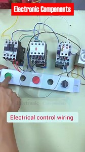Electrical Control Wiring | 𝐄𝐥𝐞𝐜𝐭𝐫𝐨𝐧𝐢𝐜 𝐂𝐨𝐦𝐩𝐨𝐧𝐞𝐧𝐭𝐬
