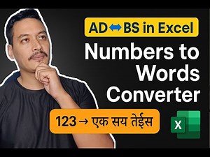 Excel मा Number लाई Words, Nepali Number र Unicode मा Convert गर्ने तरिका Preeti to Unicode & Sort