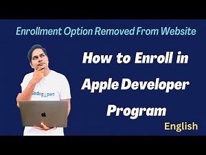 How to create Apple Developer Account | Apple Developer program Enrollment Process in 2024 [English]