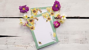 Notebook, Spring Notepad, Printed Paper, Spring Notebook, Small Message, Idea Notebook, A5 Notebook - Etsy UK