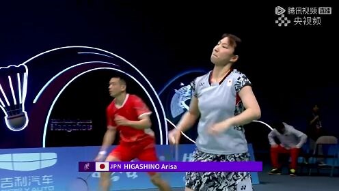 杭州亚运会羽毛球混合双打决赛：郑思维/黄雅琼 VS 渡边勇大/东野有纱 全场回放