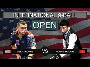 Billy Thorpe - Hoang Duong | US International 9-ball Open 2019