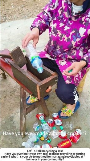 DIY Bottle & Can Crusher – Smashing Recyclables the Smart Way! ♻️🛠️