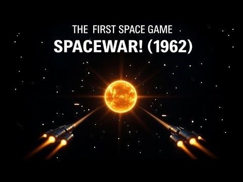 Spacewar (1962) | The First Space Video Game Ever