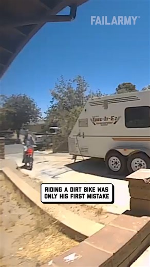 276K views · 508 reactions | feels like a deleted scene from napoleon dynamite  #cctv #dirtbike #fail #shorts #reels | FailArmy | Facebook