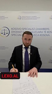 EKLSKLUZIVE/ DIREKT NGA HAGA - JA SI U MBROJT JAKUP KRASNIQI TANI PERBALLE GJYKATES SPECIALE | Lexo.al