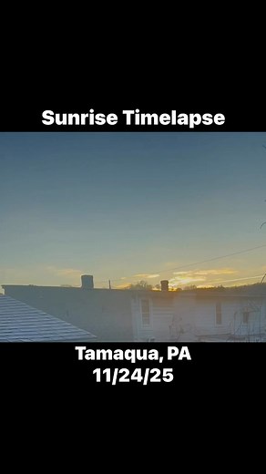 216 reactions · 18 comments | Sunrise this morning #timelapse #sunrise #pa | Ryan Fannock | Facebook