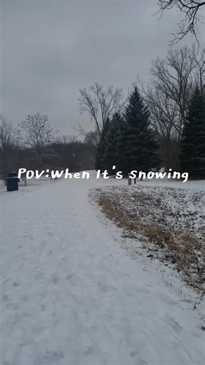 It was snowing out in Sudbury. It's definitely cold out. The time for...