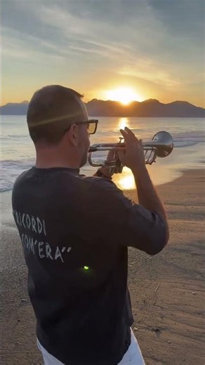 One of the most beautiful melodies ever written, performed at sunset by the sea.