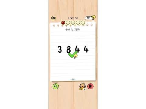 Brain Test 5: Tricky Challenge Level 51 Solution