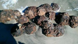 Unexploded Civil War Bombs Found in Matthew's Wake