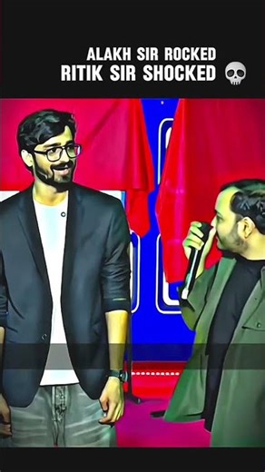 Alakh sir Roked ☠️ and ritik sir shocked !! #alakhsir #physicswallah #new #ritik #ritiksir #pw