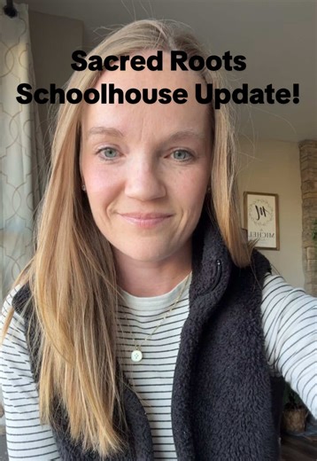 Update from Sacred Roots Schoolhouse! Lots of exciting things happening behind the scenes. Stay tuned!