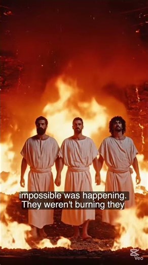There Was a 4th Man in the Fire🔥 / #Bible #Faith #God #Jesus #Shorts #ai