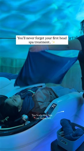 It’s like a facial, but for your scalp 😍 📍7208 S Jones Blvd, Las Vegas, NV 📞 (702) 915-7827 #lasvegas #scalpcare #haircare | Tea Scalp Hair Spa