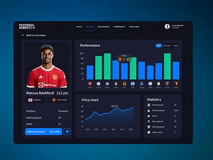 Football player Statistic UI App