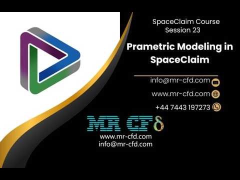 SpaceClaim Course, Session 23: Parametric Modeling