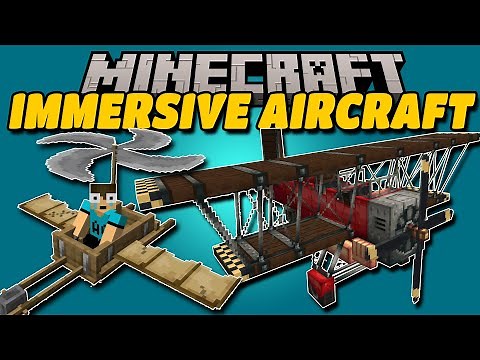Epic Aircraft Mod for Minecraft | Immersive Aircraft 1.20.1