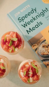 25K views · 51 reactions | Here’s how to make…. Speedy Weeknight Meals is out now! Over 80 recipes that you can make in under 30 minutes, including the ‘no-wait’ strawberry cheesecakes! The perfect dinner party dessert. Get your copy now! Available online from Amazon or Waterstones, or in store in Sainsbury’s, ASDA, or Waterstones. ☺️  @jack_coathupe @shunayna_ @bloomsburycooks 冀 | Jon Watts | Facebook