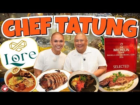 MICHELIN SELECTED RESTAURANT IN BGC | LORE BY CHEF TATUNG