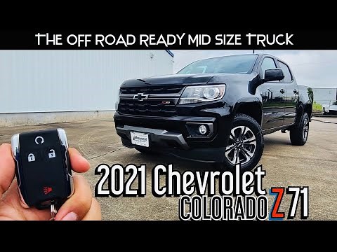 2021 Chevrolet Colorado Z71 4X4: Start up and Full Review