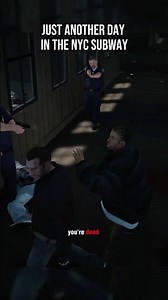 Just another day in the NYC Subway 😭🔪 #gta #gtaiv #gta4
