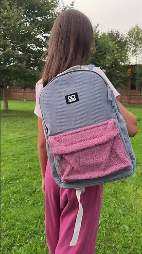 GoPack Plush Laptop Backpack | 3 Colours for School & Everyday