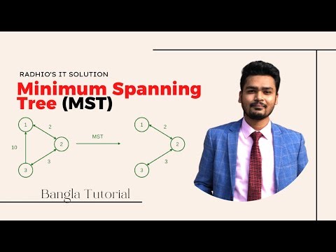 Minimum Spanning Tree (MST) with Examples | Data Structure & Algorithm | Bangla Tutorial
