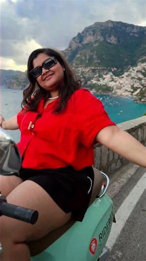 Positano coast and Vespaa 🛵 🇮🇹 | #italy